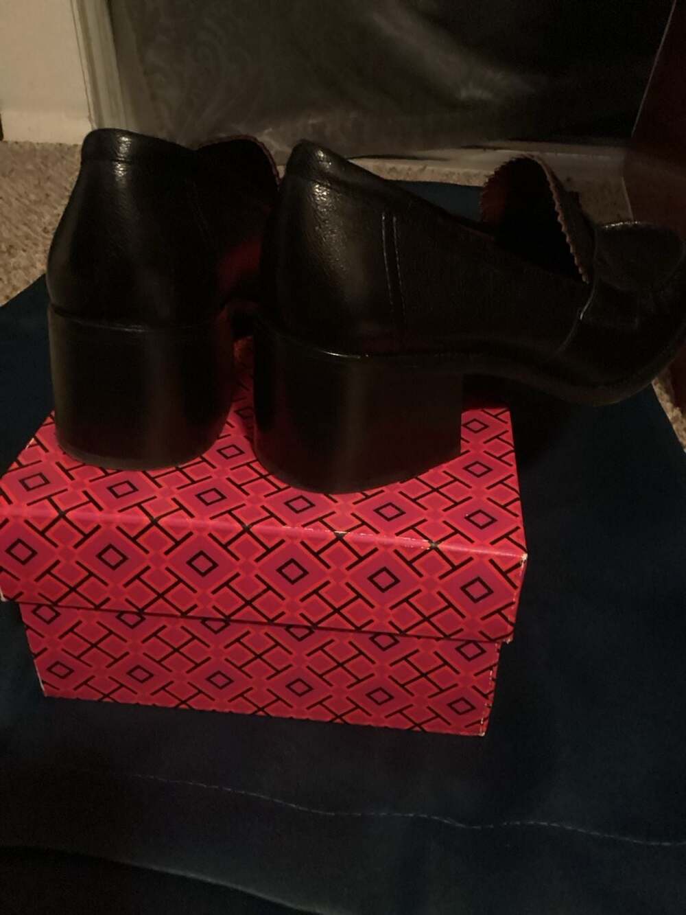 Tory Burch Heeled Loafers - Black - Picture 5 of 7